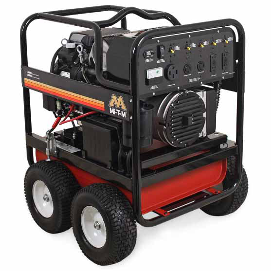 Mi-T-M GEN-14000-1MHE 14000-Watt Gasoline Portable Generator - Moutools