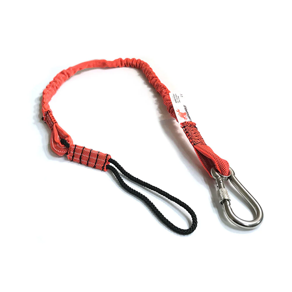Ty-Flot BNGEXT1C10XT Tool Tether 10 lb, SS Screw Gate Carabineer 34