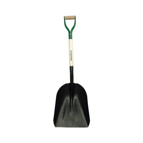 Union Tools 53117 Western Steel Scoop Shovel, 13-7/8
