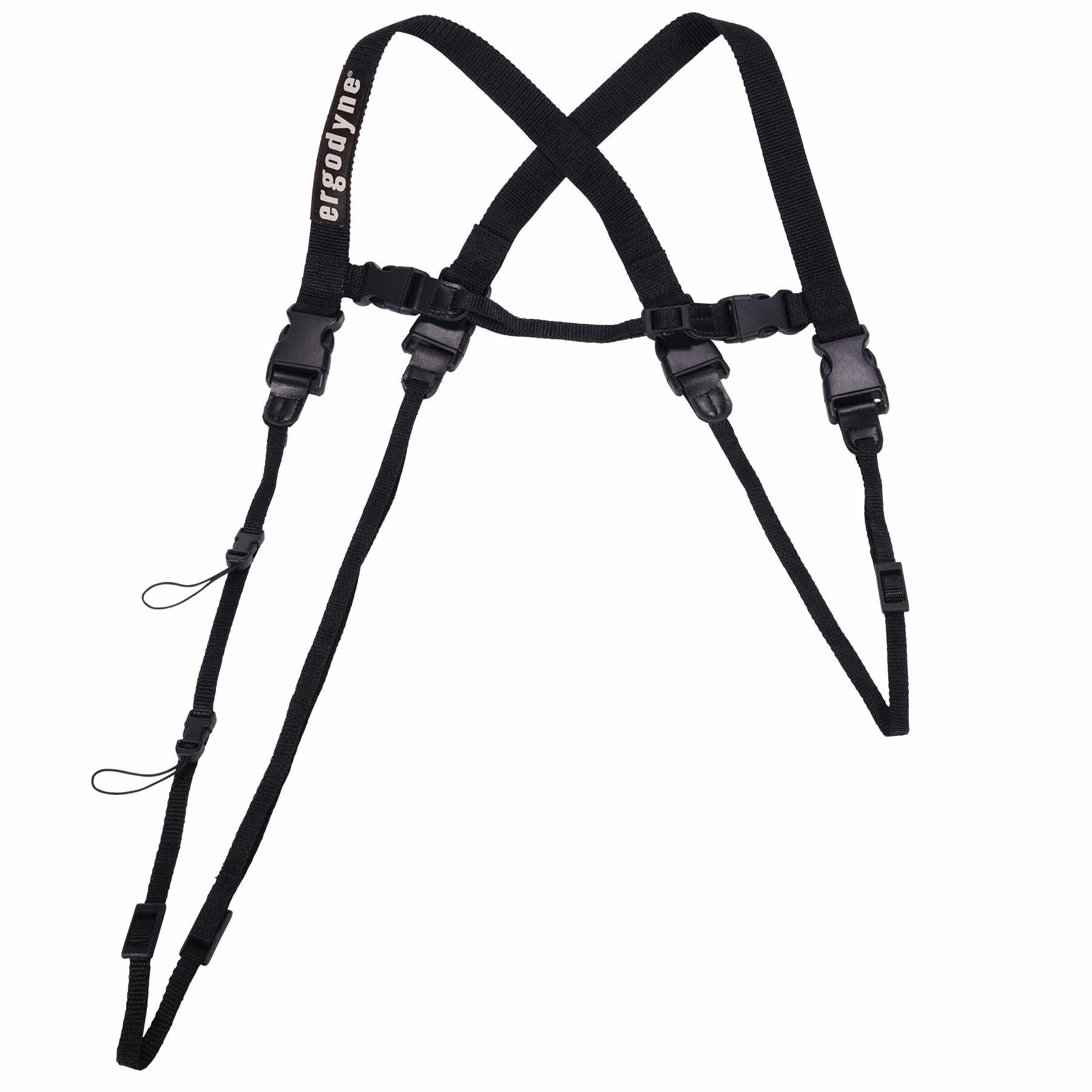 Ergodyne 19163 3132 S Black Barcode Scanner Lanyard Harness - Moutools