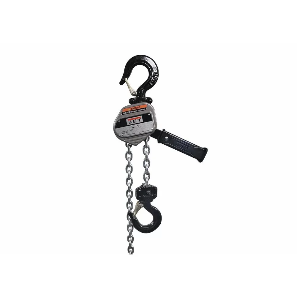 Jet JT9-375315 JLA-075-15, JLA Series 3/4 Ton Lever Hoist, 15' Lift - Moutools