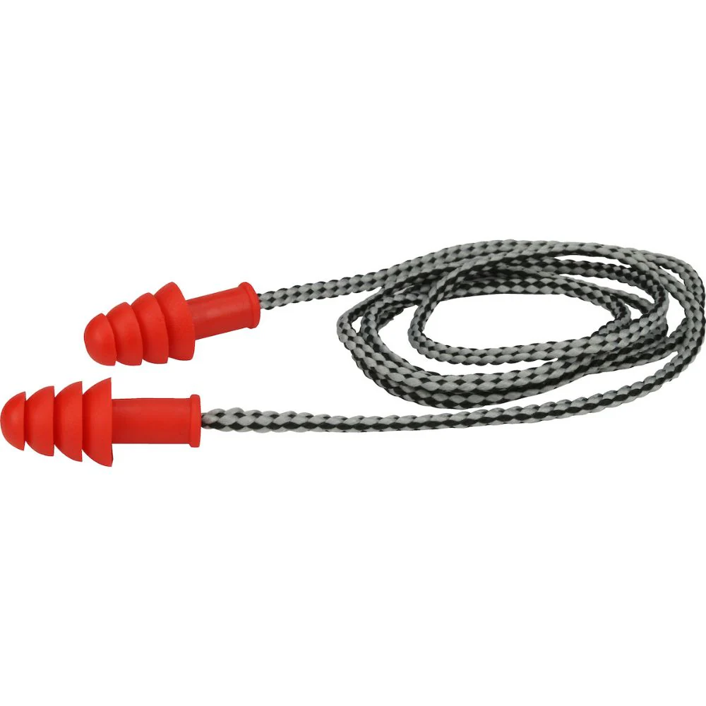 PIP 267-HPR410C Reusable TPR Corded Ear Plugs - NRR 27 - Moutools