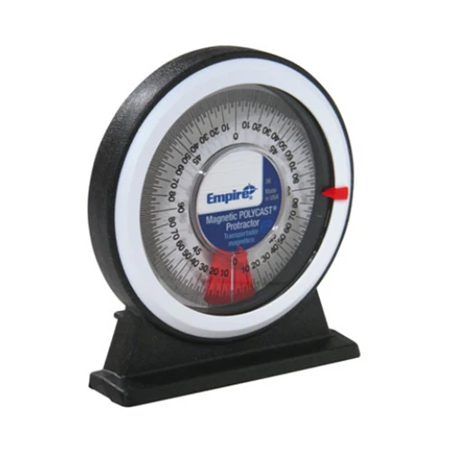 Empire Level 36 Magnetic Polycast Protractor - Moutools