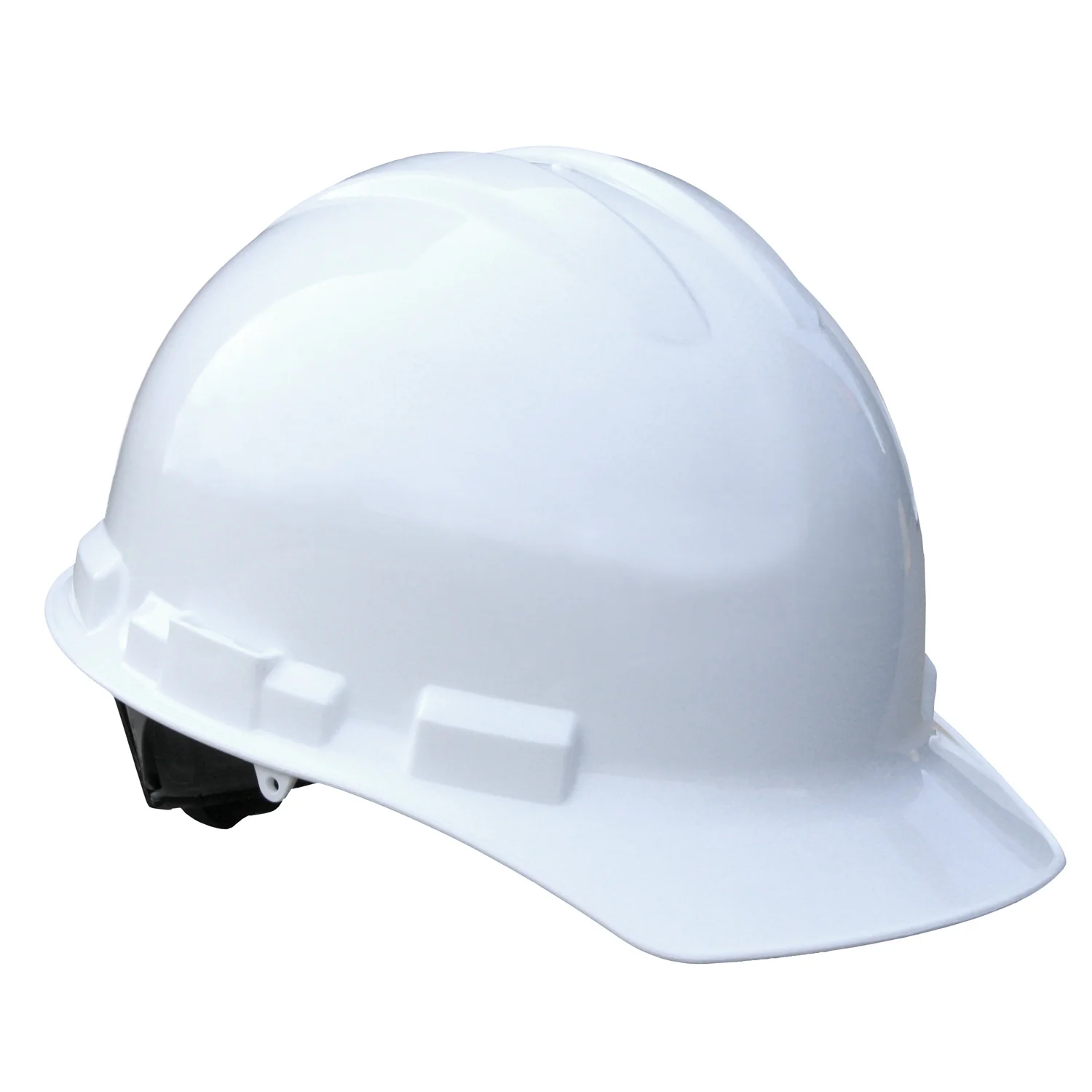 Radians GHR6-WHITE White 6 Point Ratcheting Cap Style Hard Hat - Moutools