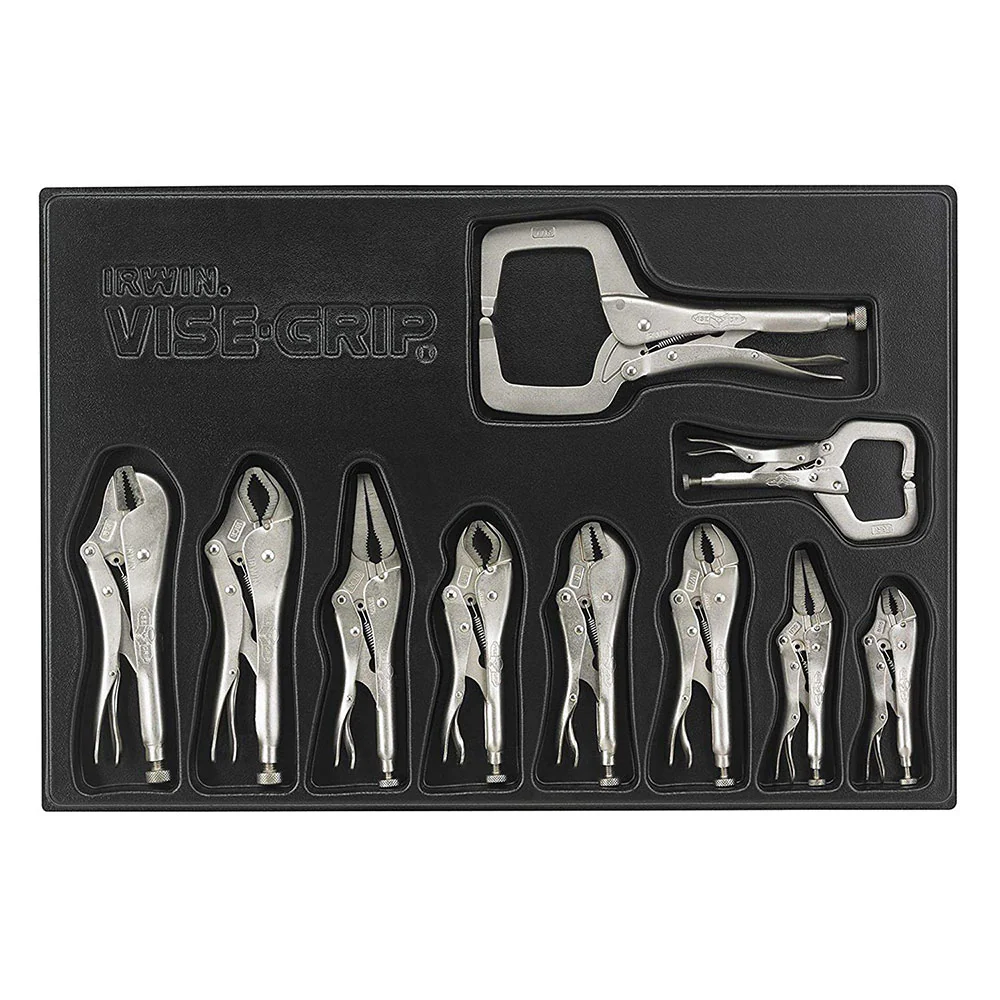 Vise-Grip 1078TRAY 10 Pc. Original Locking Plier - Moutools