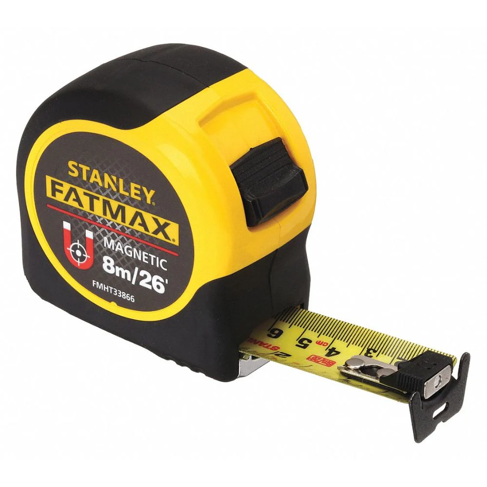 Stanley FMHT33866S 26' FATMAX Magnetic Tape Measure - Moutools