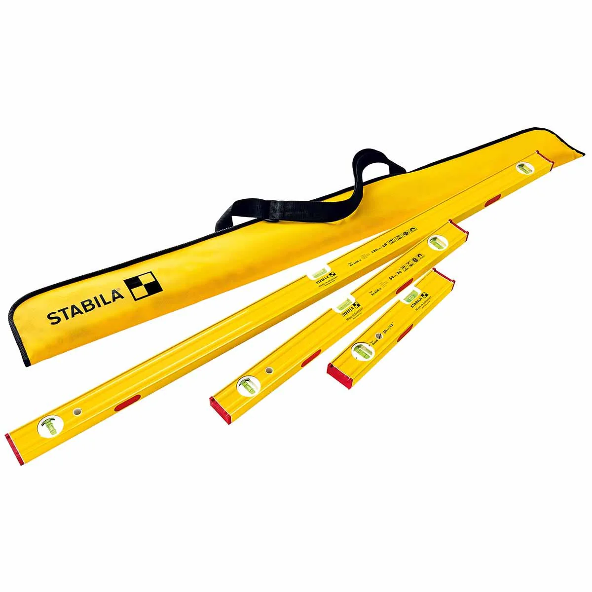 Stabila 29940 Magnetic Type 80 ASM-2 3 Piece Level Pro-Set - Moutools