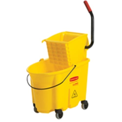 Rubbermaid FG758088YEL WaveBrake® Side Press Combo - Moutools