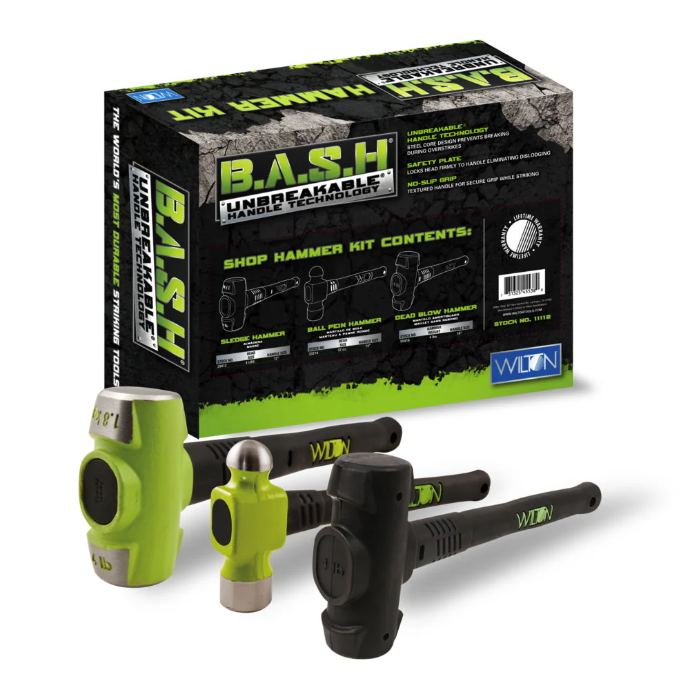 Wilton WL9-11112 B.A.S.H Shop Hammer Kit - Moutools