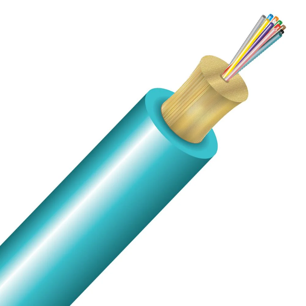 Cleerline TN012M3D9AP-1k 12 Strand TSB  Distribution TB, Plenum I/O, 50/125, OM3 - Moutools