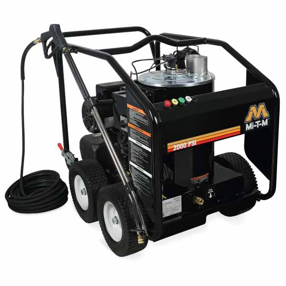 Mi-T-M HSE-2003-0MM11 HSE Series  Electric Direct/Belt Drive Hot Water Pressure Washer - Moutools