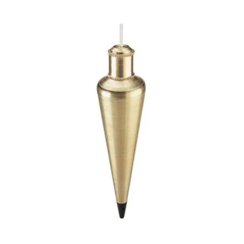 Empire Level 924BR 24 oz. Brass Plumb Bob - Moutools