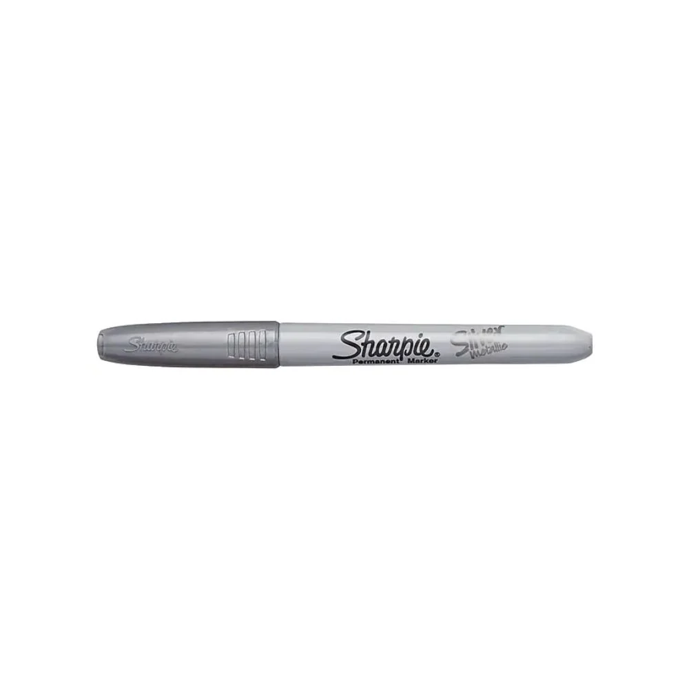 Sharpie 9597 Silver Metallic Sharpie Permanent Marker (Fine Point) (39013) - Moutools