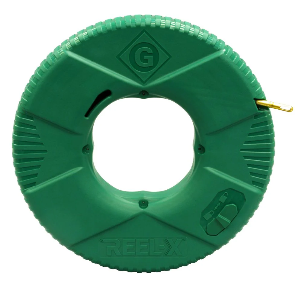 Greenlee FTXF-50 50' REEL-X Non-Conductive Fish Tape - Moutools