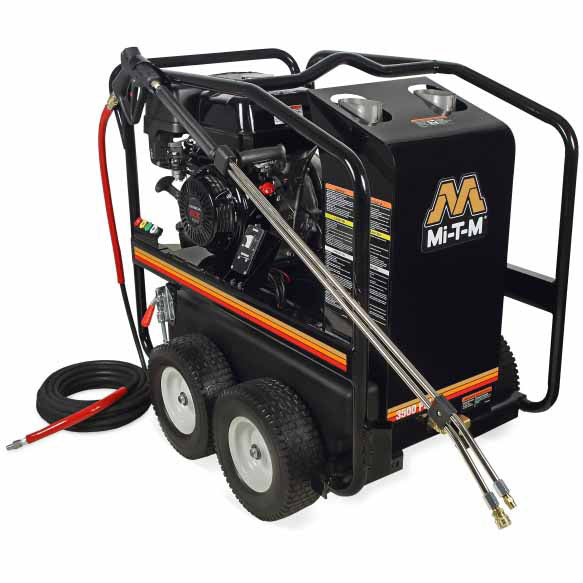 Mi-T-M HSP-3504-3MGH HSP Series Gasoline Direct Drive Hot Water Pressure Washer - Moutools