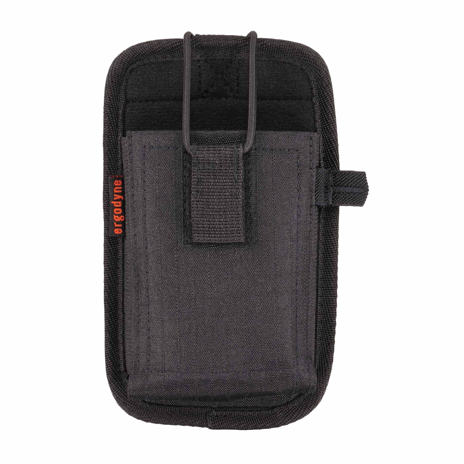 Ergodyne 19191 5542 S Black Phone Style Scanner Holster with Belt Loop - Moutools