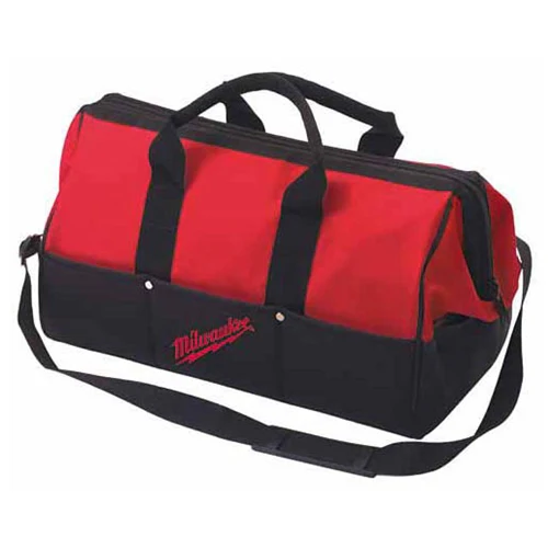 Milwaukee 48-55-3490 10-Pocket Canvas Contractors Tool Bag - Moutools