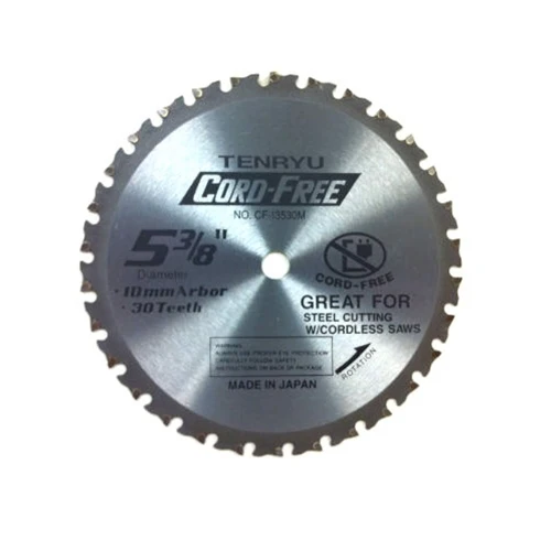 Tenryu CF-13530M 5-3/8 30T Carbide/Metal Blade - Moutools