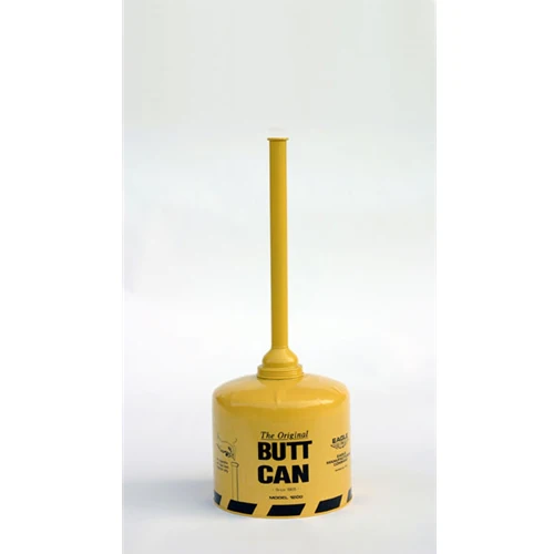 Eagle 1200YELLOW The Original Butt Can - All Metal w/Open Tube-Yellow - Moutools