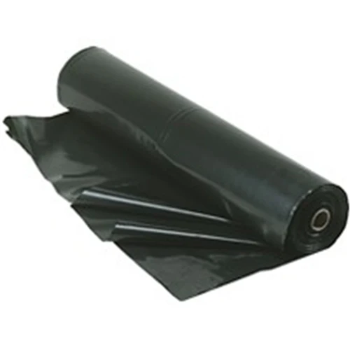 TRM 1020B 20x100 10mil Thickness Black Poly Plastic Sheeting, Made with Recycled Materials - Moutools
