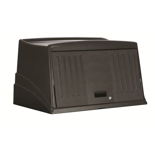 Rubbermaid FG9T0000BLA Protective Security Hood for 6189, 6190, 6191, 6192 and 9T19 Carts - Moutools