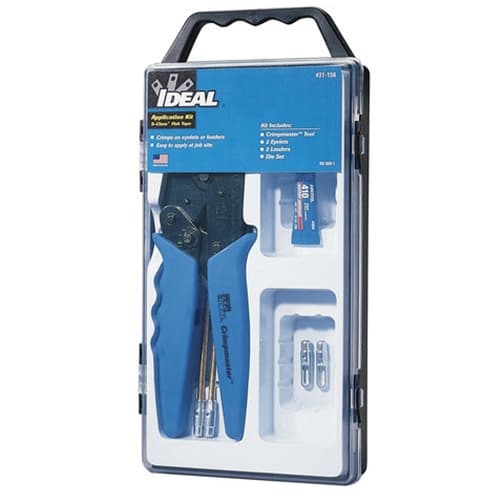 IDEAL 31-156 S-Class Fiberglass Fish Tape Field Application Kit (Repair Kit) - Moutools
