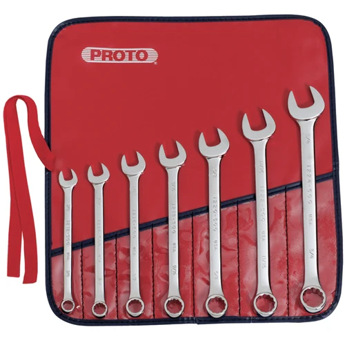 Proto J1200H-T500 7 Pc. Combination ASD Wrench Set - 12 Point - Moutools