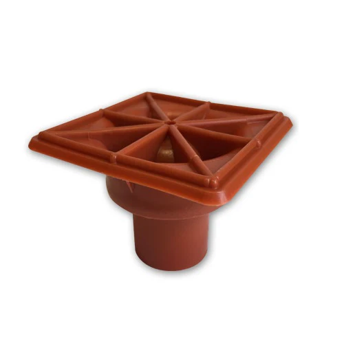 Deslauriers DISC-10 Orange Safety Rebar Cap *SOLD PER BOX (25/BX) Fits #3 to #11 Rebar & T-Posts - Moutools