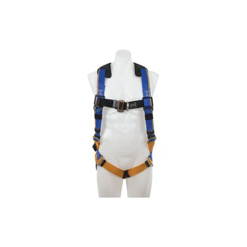Werner H221001 Blue Armor,Climbing, 2 D Rings,Harness, S, Chest&Leg Buckles - Moutools