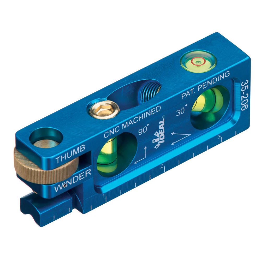 IDEAL 35-206 Electrician Level 2+Vial w/Jaw - Moutools