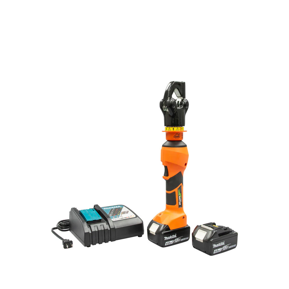 Greenlee EK6IDCVX11 6 Ton Insulated Crimper w/6ID Head & 120V Charger - Moutools