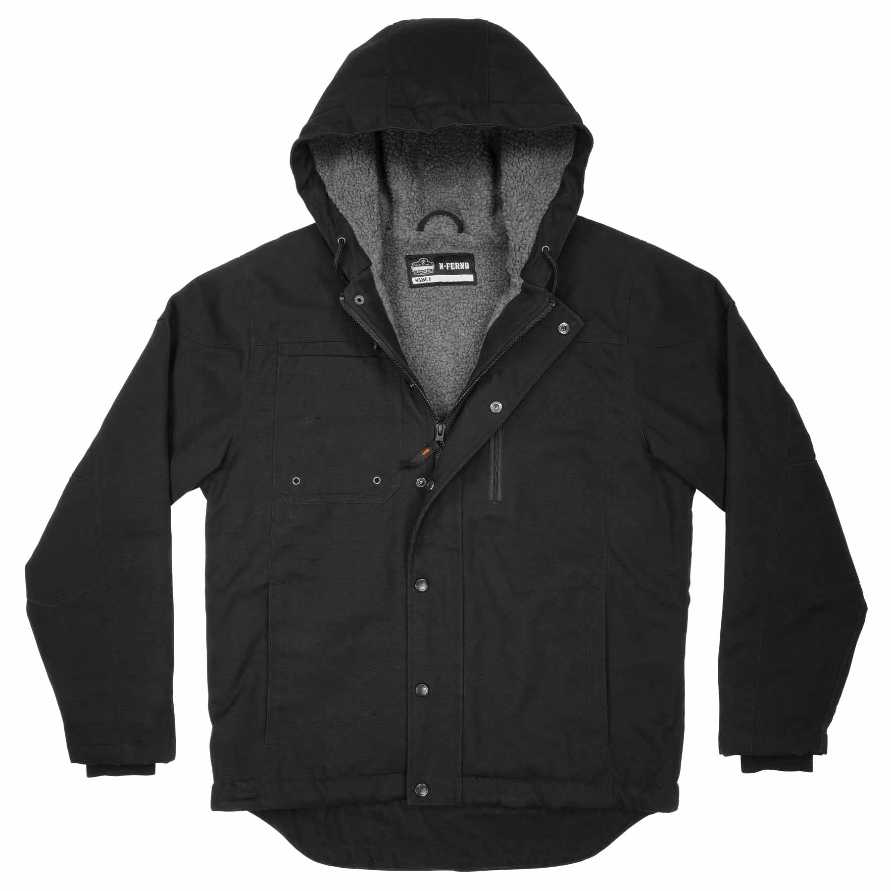 Ergodyne 41233 6468 M Black Duck Canvas Work Jacket - Moutools