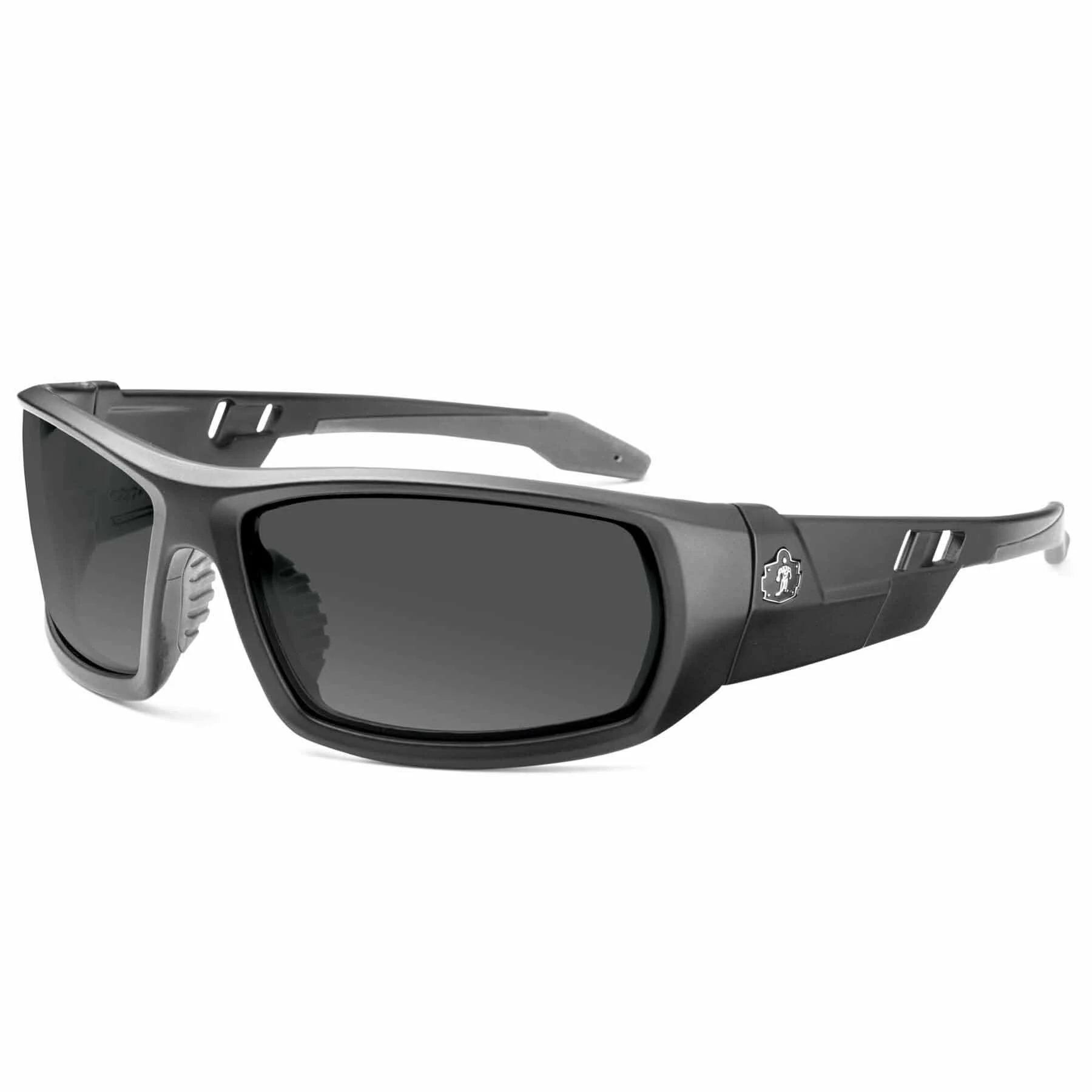 Ergodyne 50431 ODIN Polarized Smoke Lens Matte Black Safety Glasses - Moutools