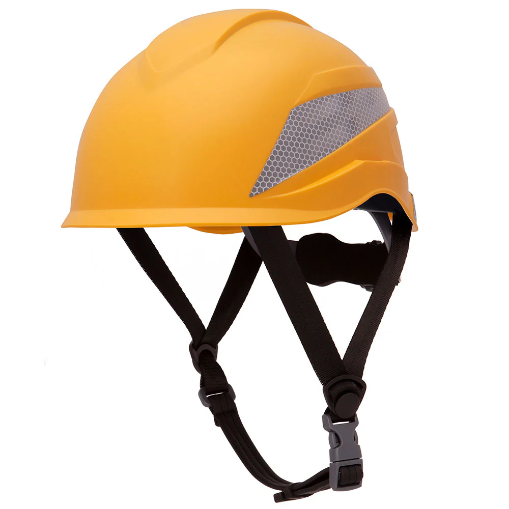 Pyramex HP76130 Ridgeline XR7 Hard Hat Helmet Yellow - Moutools