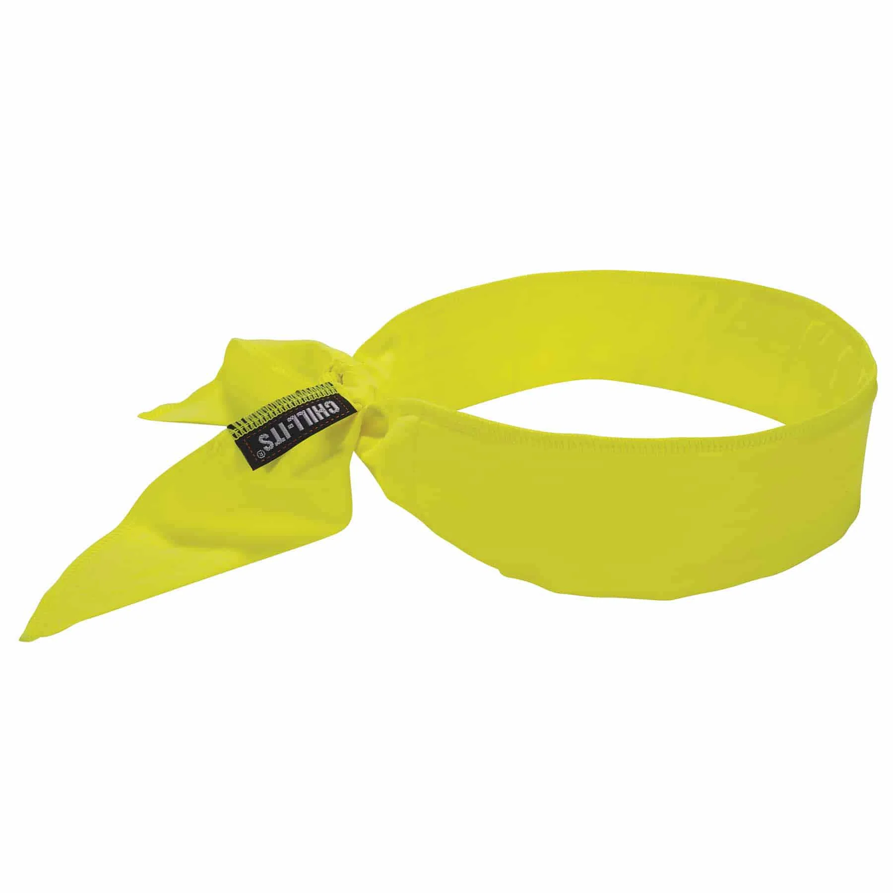 Ergodyne 12397 6702  Lime Cooling Bandana - Embedded Polymers - Tie - Moutools