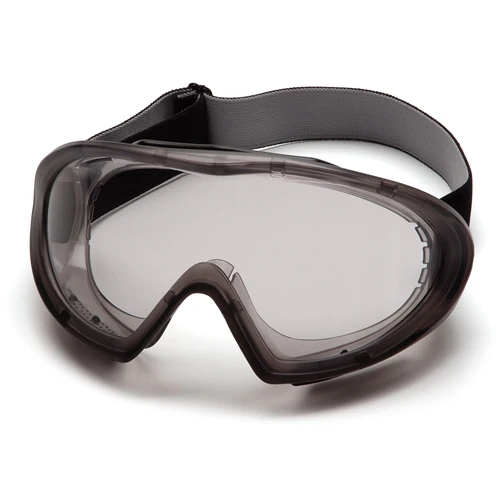Pyramex GG504T Capstone Gray Direct/Indirect Safety Goggles with Clear H2X Anti-Fog Lens - Moutools