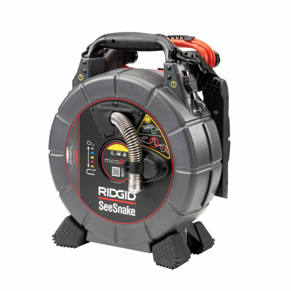 Ridgid 70808 SeeSnake microReel APX with TruSense Diagnostic Inspection Camera - Moutools