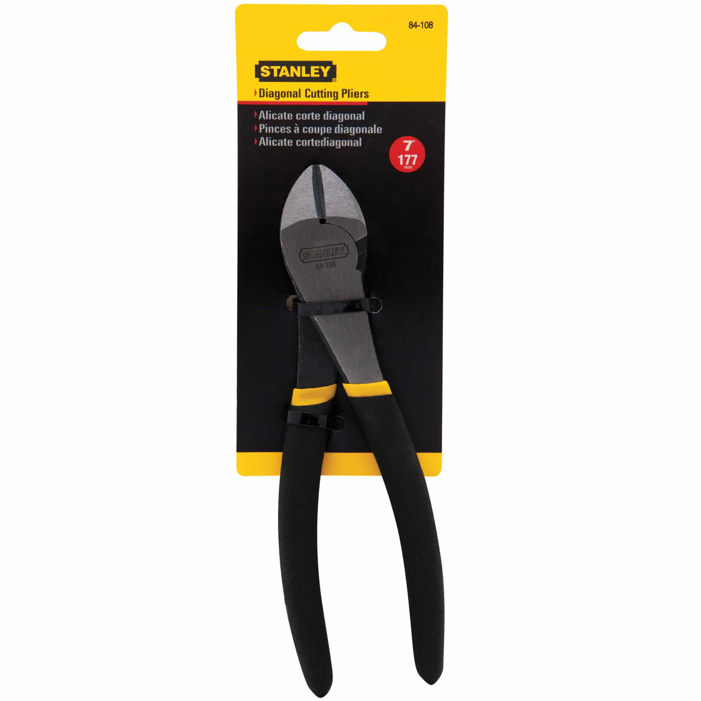 Stanley 84-108 Basic Diagonal Cutting Plier 7-1/8