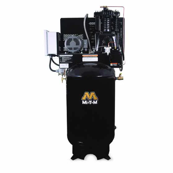 Mi-T-M ACS-23105-80VM M Series 80-Gallon Two Stage Electric Air Compressor - Moutools