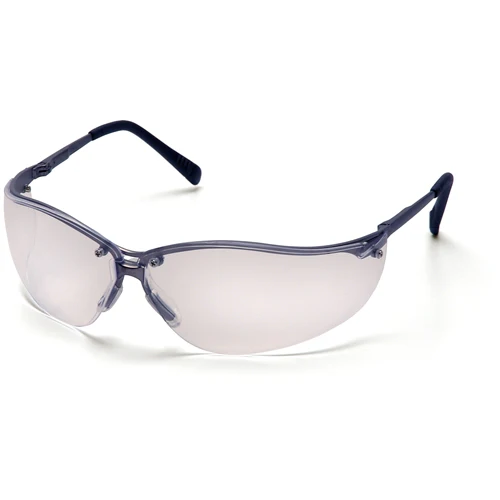 Pyramex SGM1810S V2-Metal Eyewear Clear Lens Safety Glasses with Gun Metal Frame - Moutools