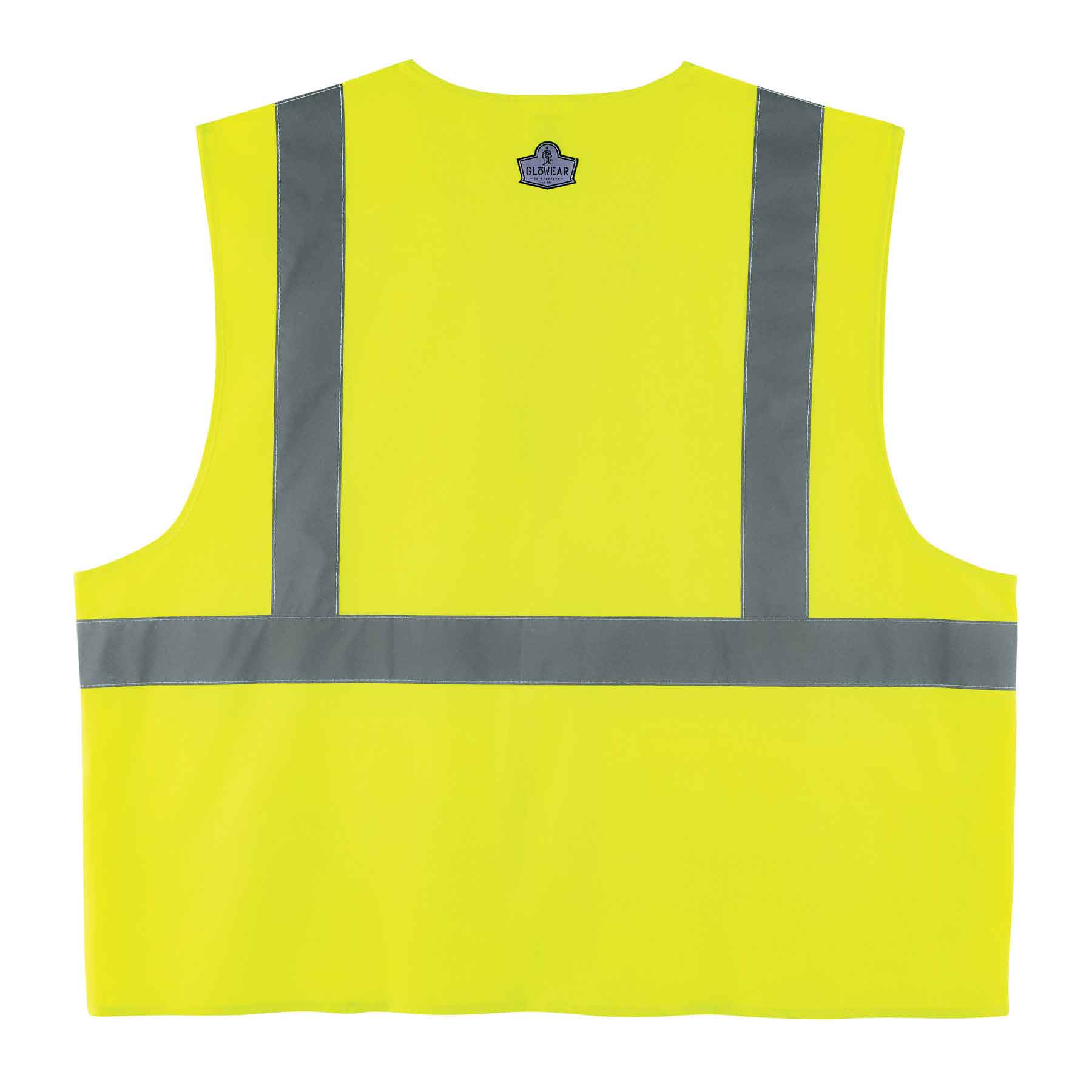 Ergodyne 21183 GloWear 8225HL Type R Class 2 Standard Solid Vest, Small/Medium, HV Lime - Moutools