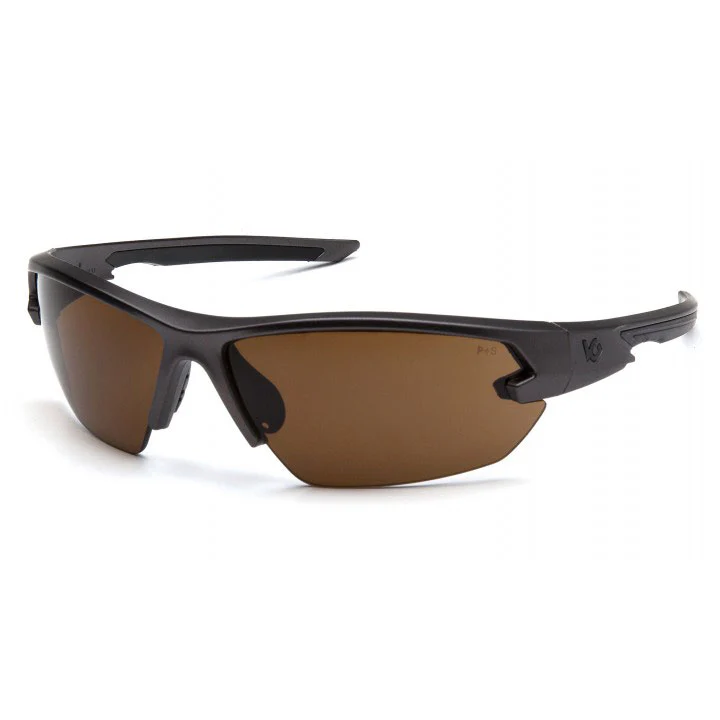 Pyramex VGSGM1418T Semtex 2.0 - Gun Metal Frame/Bronze Anti-Fog Lens - Moutools