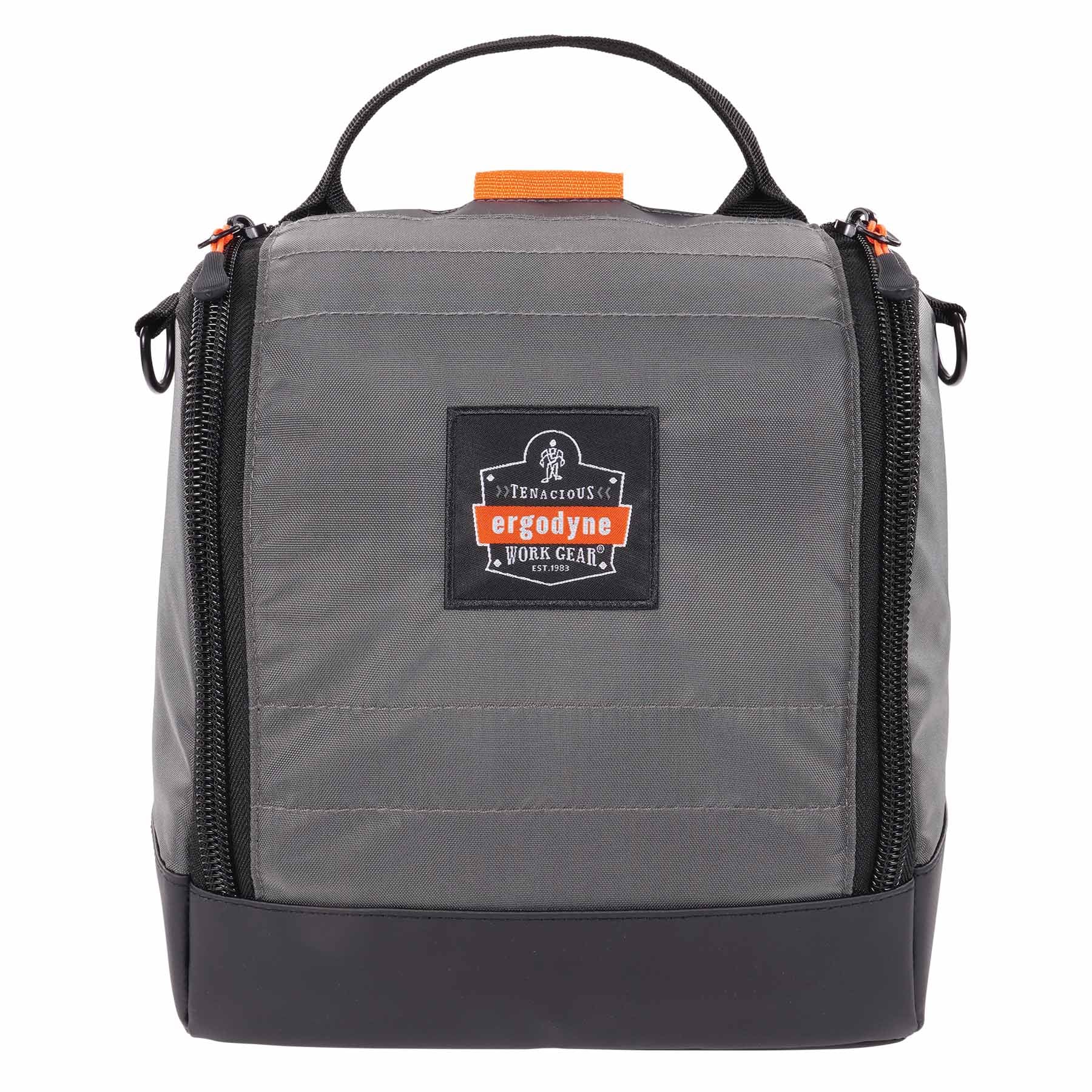 Ergodyne 13185 5185  Gray Respirator Bag w/ Zipper & Magnetic Closure - Moutools