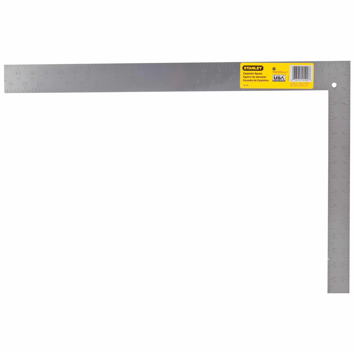 Stanley 45-500 Steel Carpenter’s Square – 16 X 24