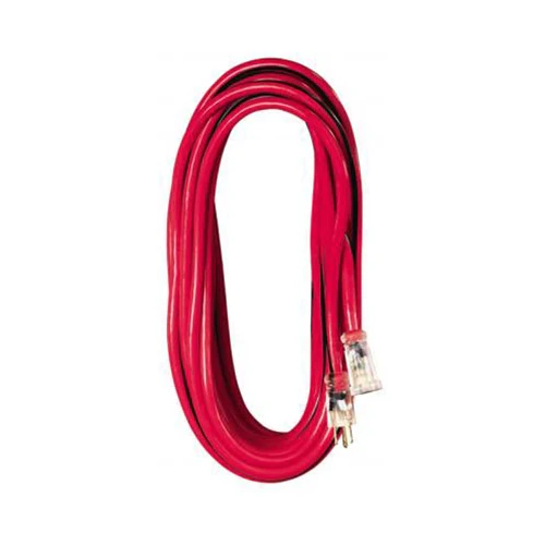 VOLTEC 05-00117 100' 12/3 U-G Cord Red and Black - Moutools