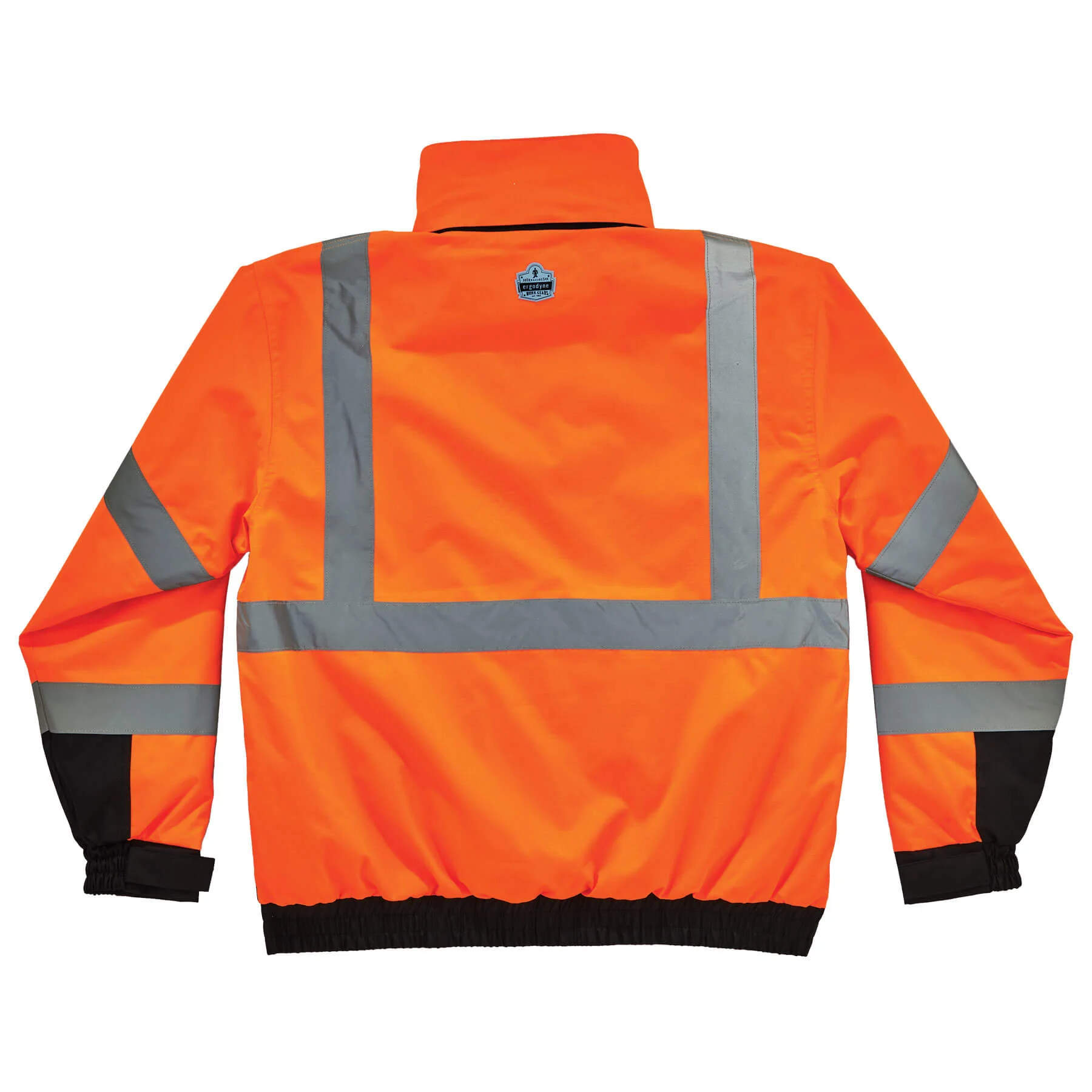 Ergodyne 25586 GloWear 8381 Type R Class 3 Performance 3-in-1 Bomber Jacket, 2XL, HV Orange - Moutools