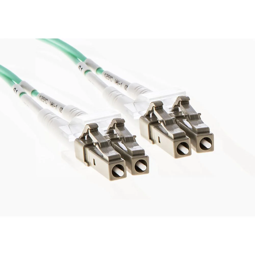 Cleerline 3DOM3LCLC03m Duplex Patch Cable, LC/UPC-LC/UPC, OM3, 3.0 mm Riser, 3 m / 9.8 ft - Moutools