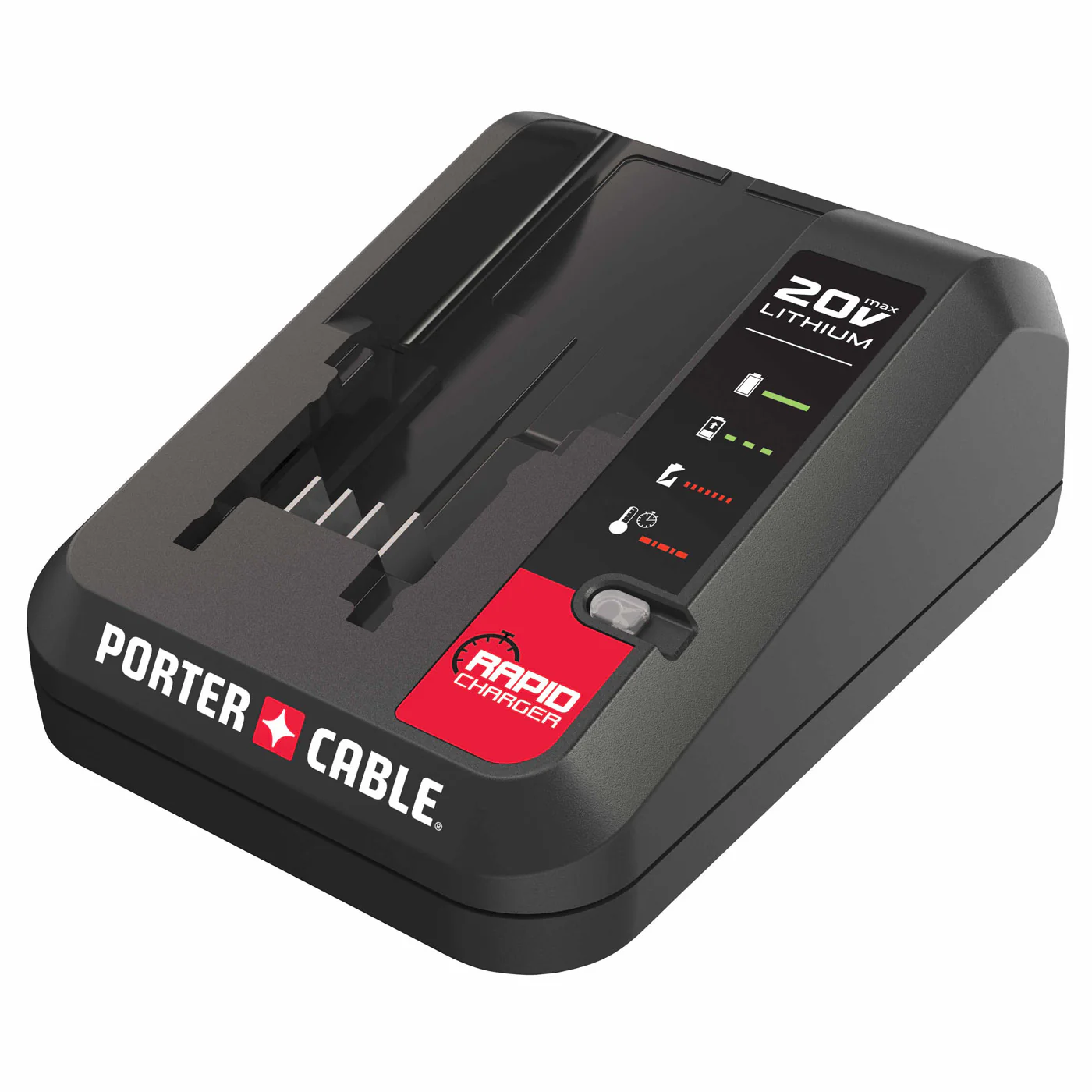 Porter Cable PCC692L 20V MAX LITHIUM ION CHARGER - Moutools
