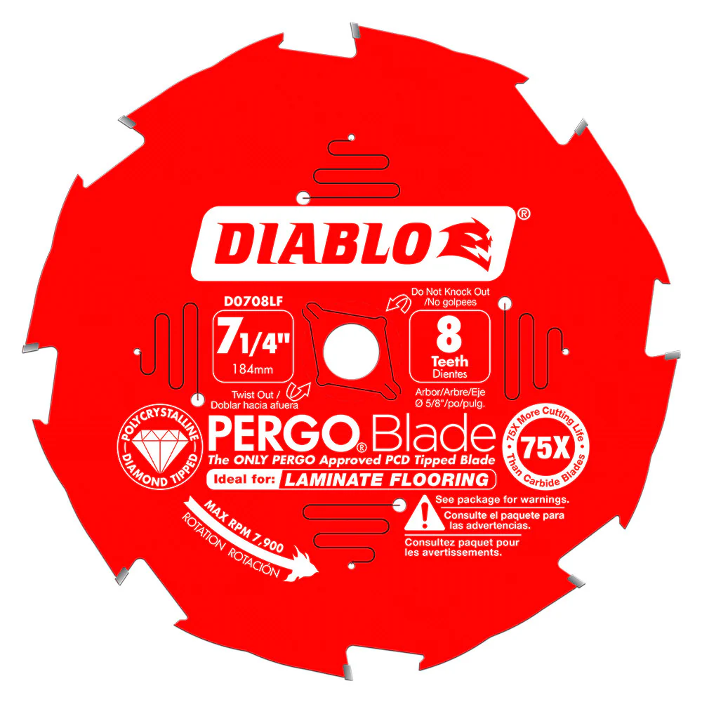 Diablo D0708LF 7-1/4