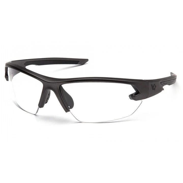 Pyramex VGSGM1410T Semtex 2.0 - Clear Anti-Fog Lens Safety Glasses with Gun Metal Frame - Moutools